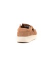Mocassino in camoscio beige
