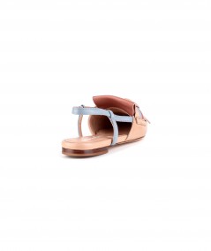 Ciabattina in pelle nude