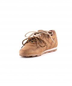 Sneaker in camoscio cuoio