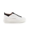 Sneaker in pelle bianca