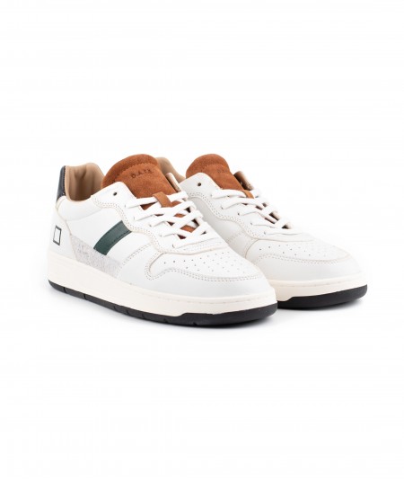 Sneaker in pelle bianca
