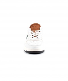 Sneaker in pelle bianca
