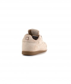 Sneaker in camoscio beige