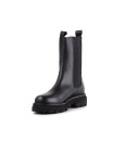Boot in pelle nera