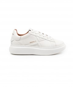 Sneaker in pelle bianca