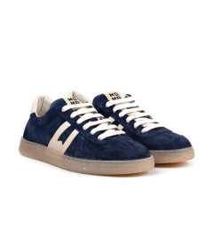 Sneaker Moma in camoscio blu - 1061A Vulcano