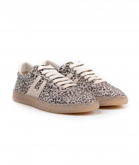 Sneaker MOMA in camoscio animalier - 30601A