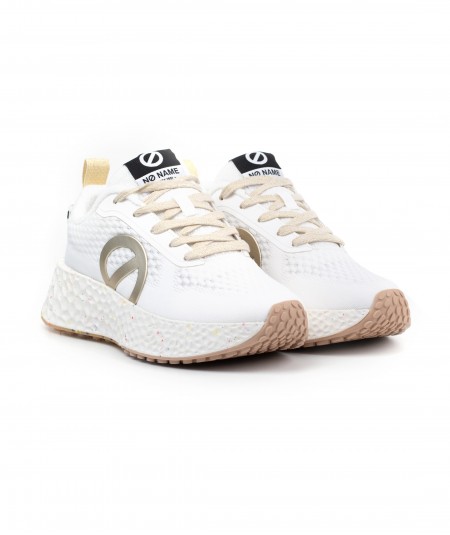 Sneaker No Name in tessuto bianco - Carter Fly W