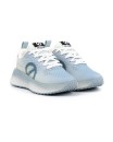 Sneaker in tessuto celeste