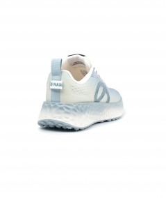 Sneaker No Name in tessuto celeste - Carter Fly W