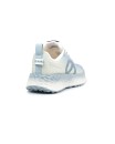 Sneaker in tessuto celeste