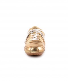 Sneaker Bikkenberg in pelle oro