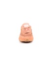Sneaker in camoscio pesca e strass