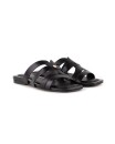 Ciabattina in pelle nera