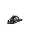 Ciabattina in pelle nera