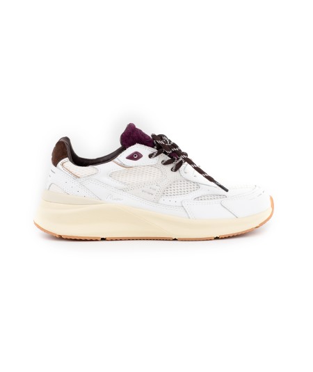 Sneakers D.A.T.E. in pelle e rete bianche