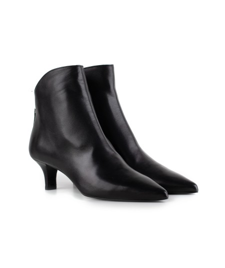 Stivaletto Gianmarco F. in pelle nera