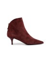 Stivaletto Gianmarco F. in camoscio bordeaux