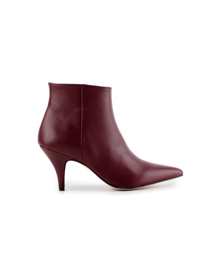 Stivaletto Anna Ripamonti in pelle prugna
